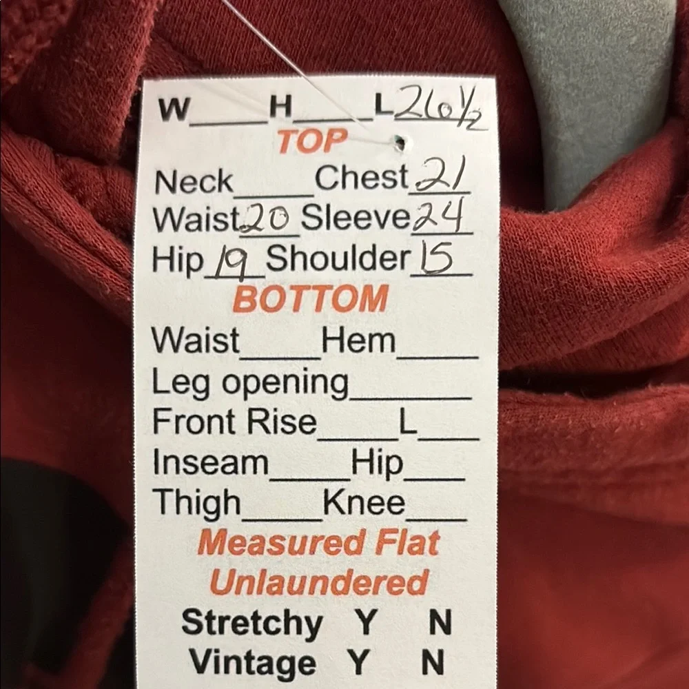 The North Face‎ Women's Bold Red/rust Hoodie medium F1